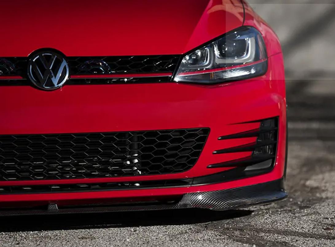 ECS Tuning Carbon Fibre Front Lip Spoiler - Golf Mk7 GTI