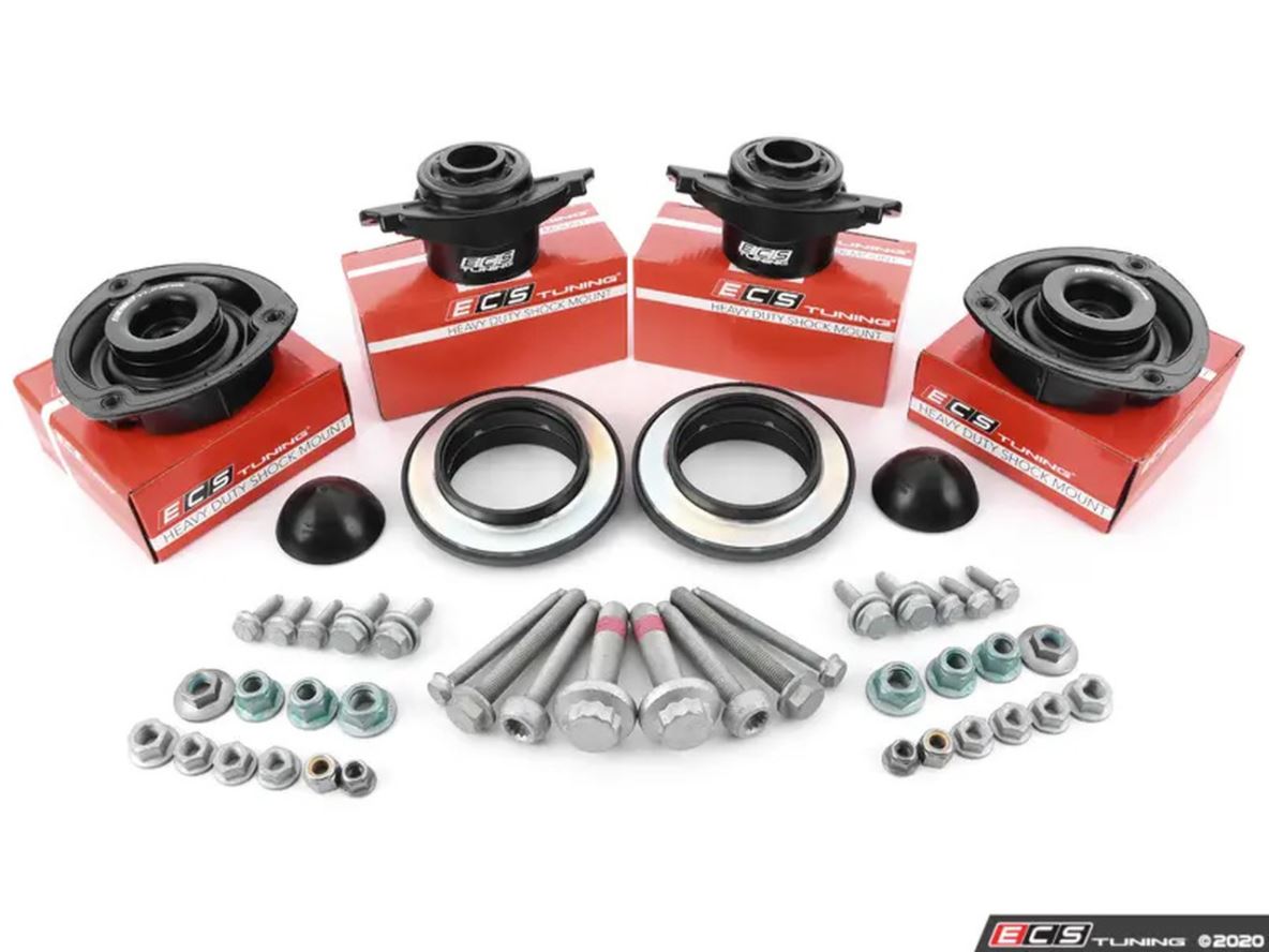 ECS Tuning Heavy Duty Cup Kit/Coilover Installation Kit - MQB