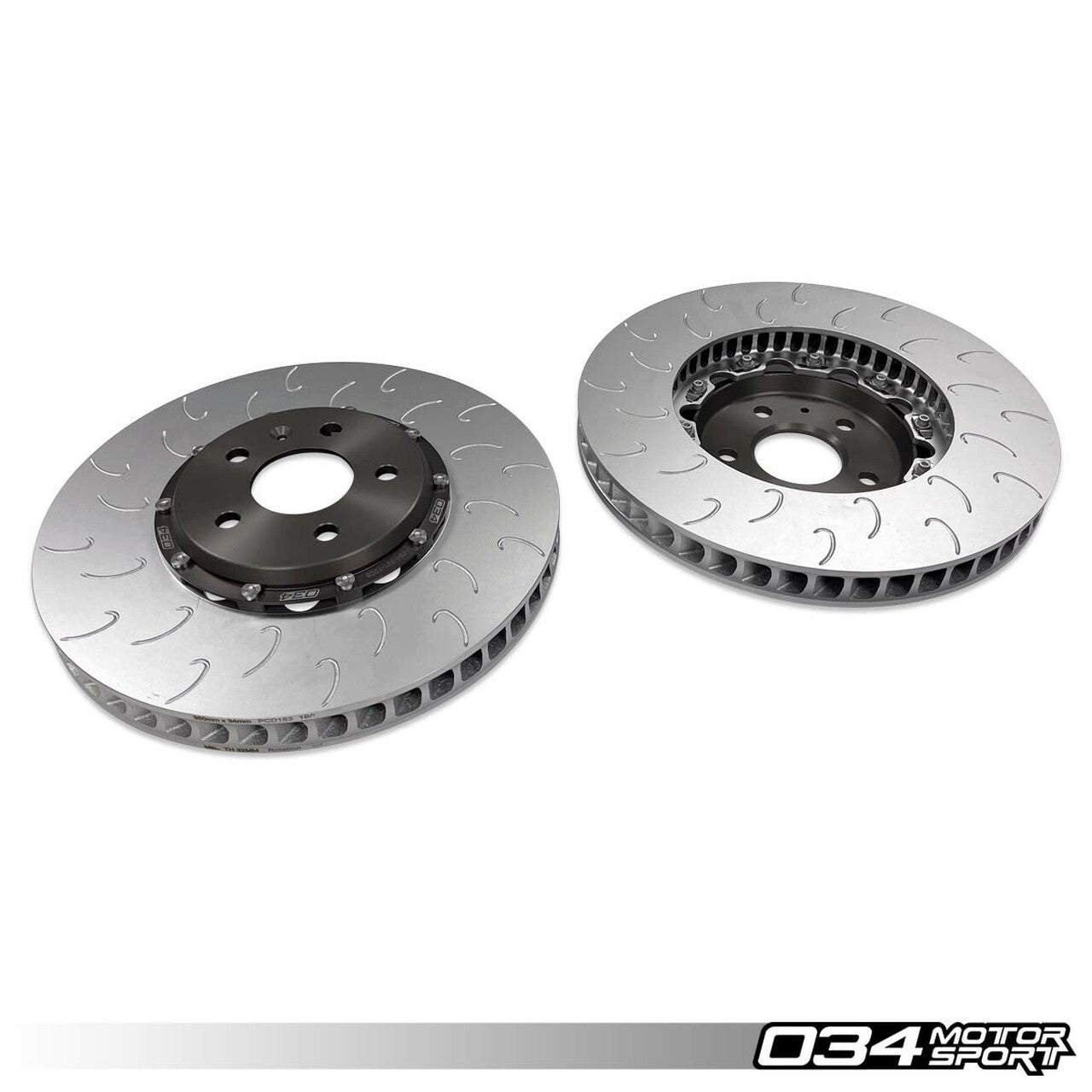 034Motorsport 2 Piece Floating Front Brake Rotor Upgrade Kit - B9/B9.5 S4/S5/SQ5