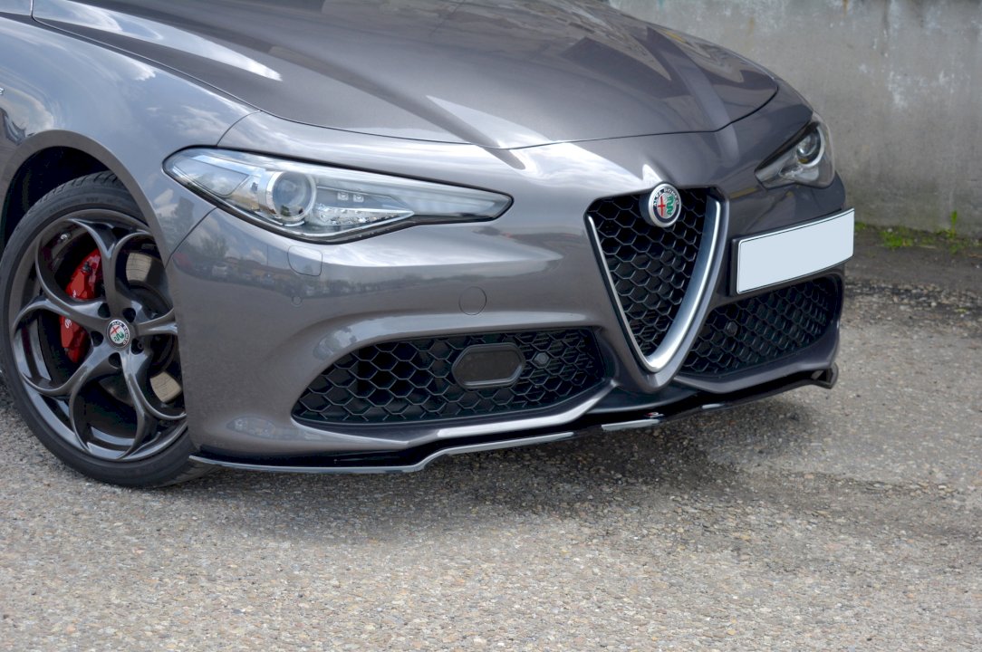 Maxton Design Front Splitter V.1 for Alfa Romeo Giulia Veloce (2015-2019)