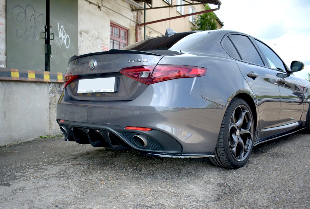 Maxton Design Rear Diffuser For Alfa Romeo Giulia Veloce (2015-2019)