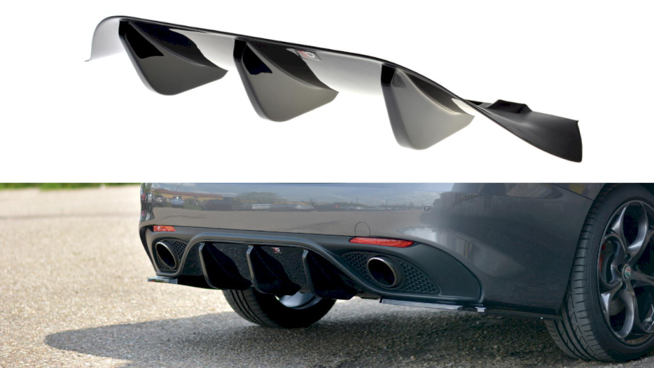 Maxton Design Rear Diffuser For Alfa Romeo Giulia Veloce (2015-2019)