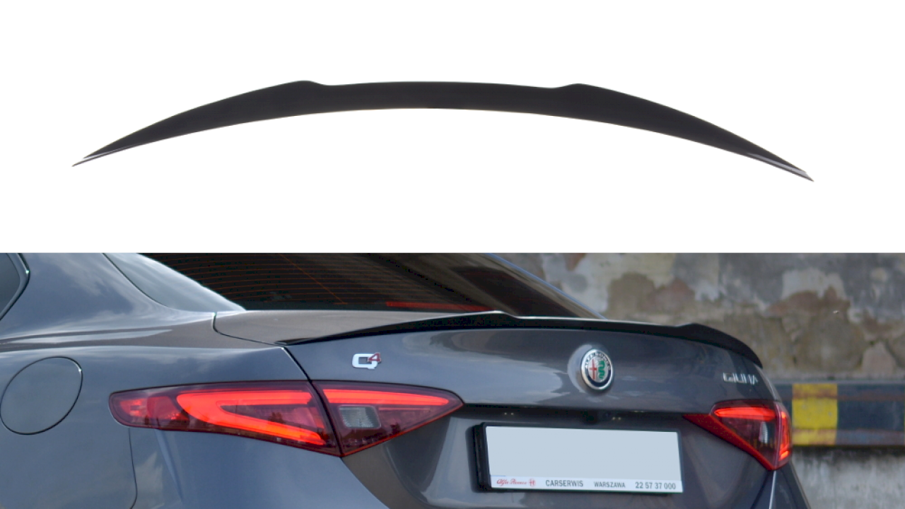 Maxton Design Spoiler Extension For Alfa Romeo Giulia Veloce (2015-2019)