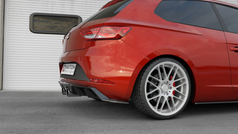 Maxton Design Rear Valance V2 Seat Leon Mk3 Cupra Facelift (2017+)
