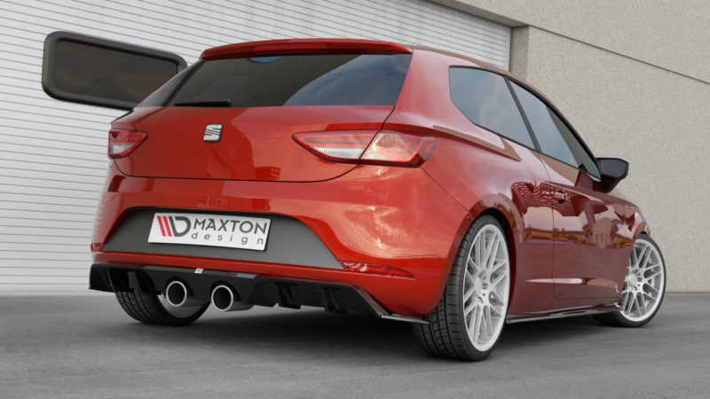 Maxton Design Rear Valance V2 Seat Leon Mk3 Cupra Facelift (2017+)