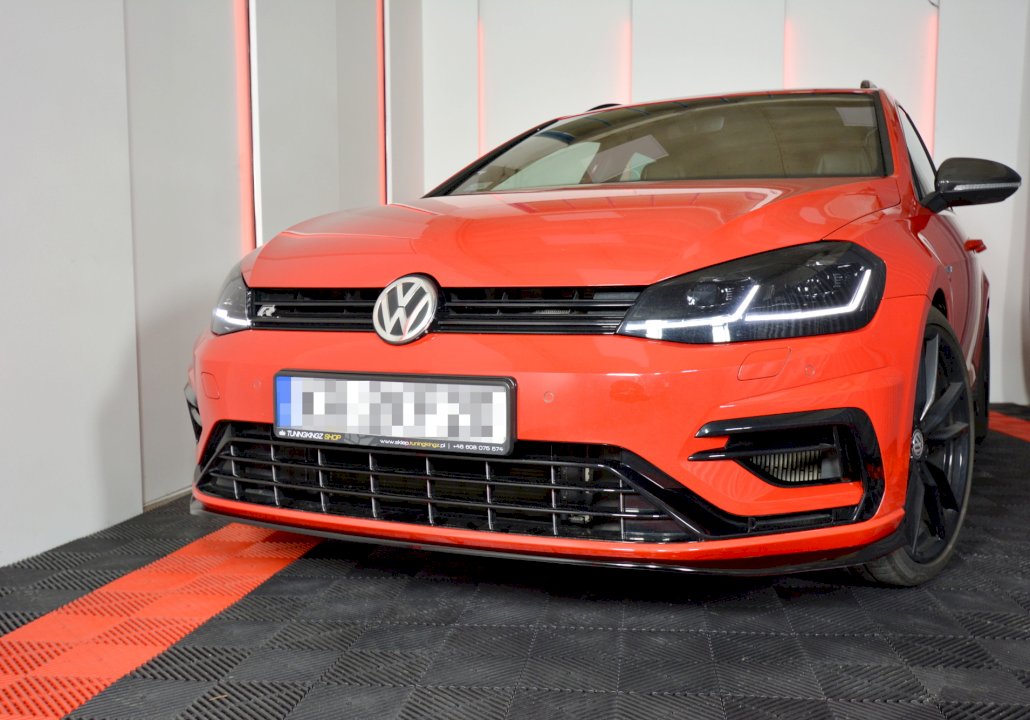 Maxton Design Front Splitter V.7 for Volkswagen Golf MK7.5 R (2017-2019)