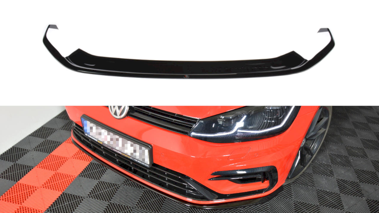 Maxton Design Front Splitter V.7 for Volkswagen Golf MK7.5 R (2017-2019)