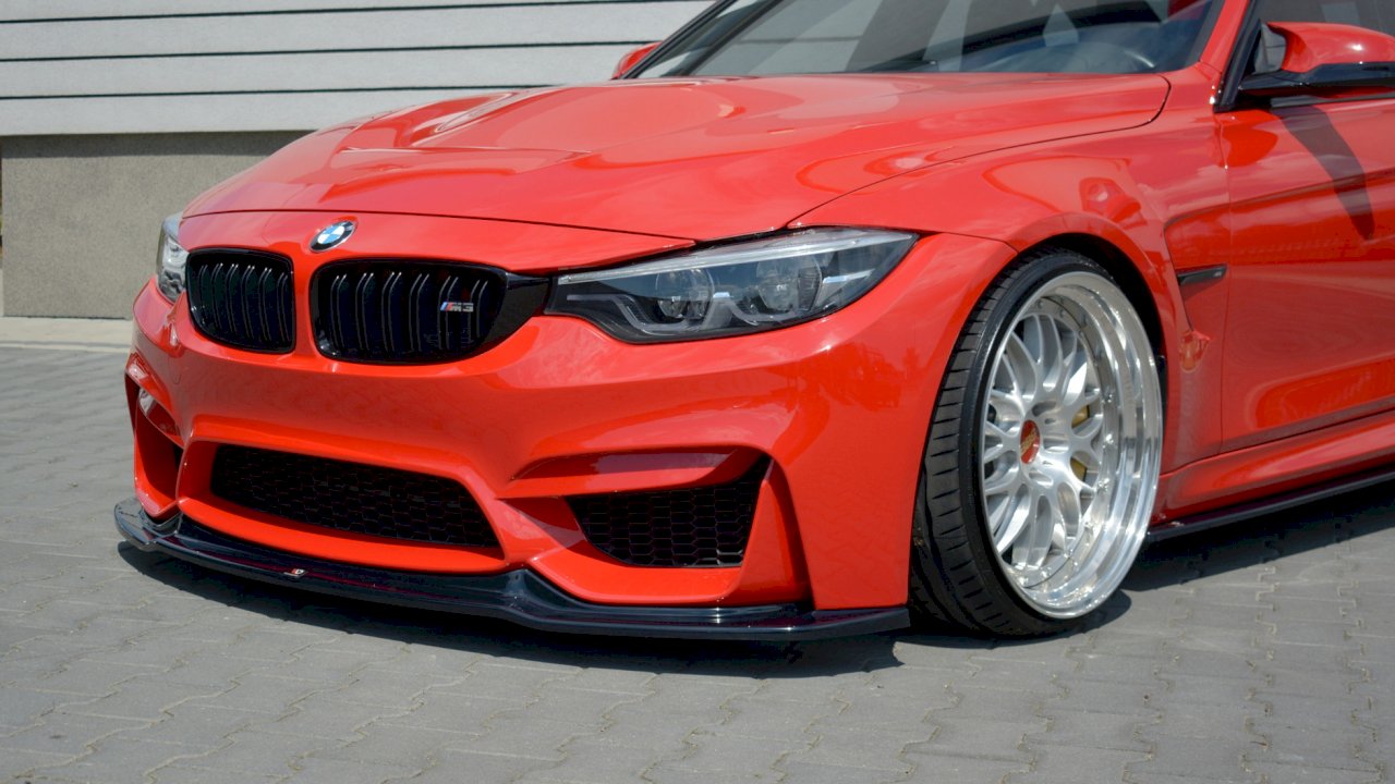 Maxton Design Front Splitter V.1 for BMW M3 F80 (2014-2018)
