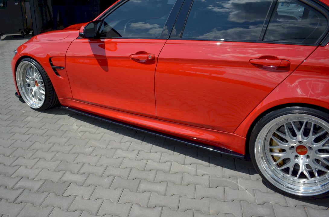 Maxton Design Side Skirts V.1 for BMW M3 F80 (2014-2018)