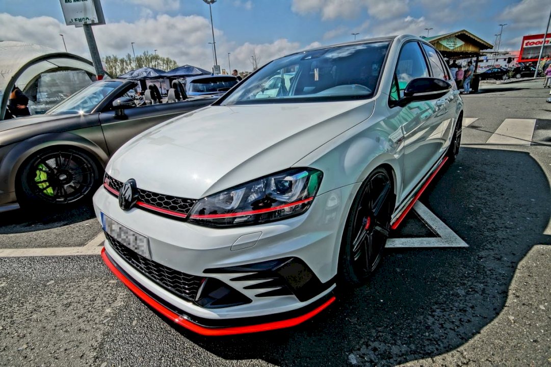 Maxton Design Front Splitter for Volkswagen Golf MK7 GTI Clubsport (2016-2017)