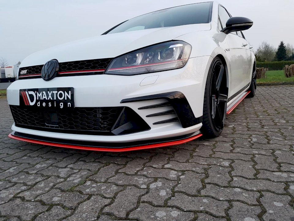 Maxton Design Front Splitter for Volkswagen Golf MK7 GTI Clubsport (2016-2017)