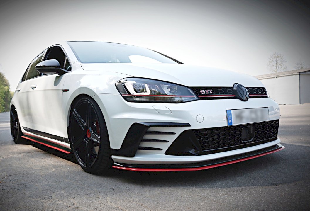 Maxton Design Front Splitter for Volkswagen Golf MK7 GTI Clubsport (2016-2017)