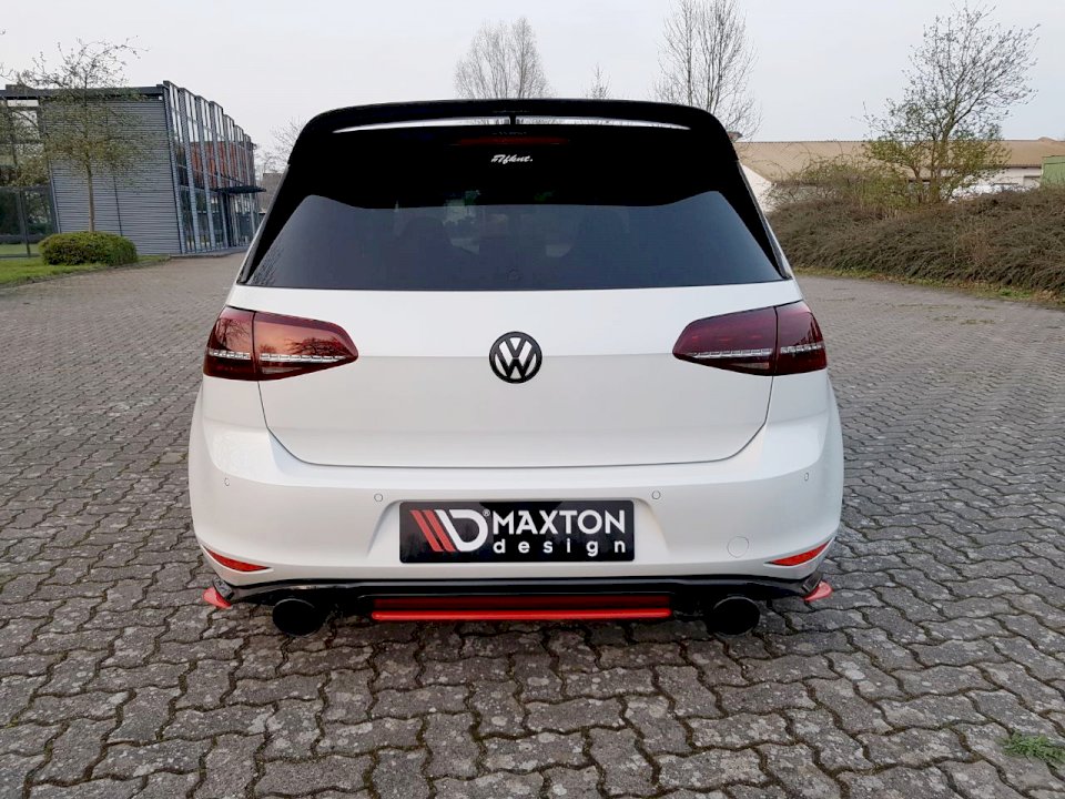 Maxton Design Rear Side Splitters/Spats For Volkswagen Golf MK7 GTI Clubsport (2016-2017)