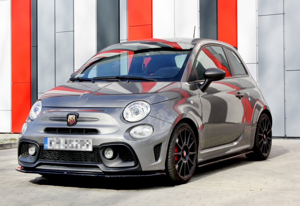 Maxton Design Front Splitter for Fiat 500 Abarth MK1 Facelift (2016+)