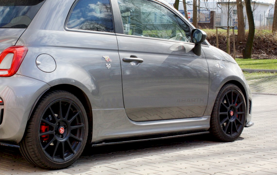 Maxton Design Side Skirts For Fiat 500 Abarth MK1 Facelift (2016+)