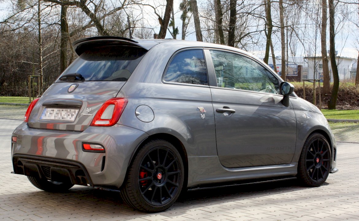 Maxton Design Spoiler Extension For Fiat 500 Abarth MK1 Facelift (2016+)
