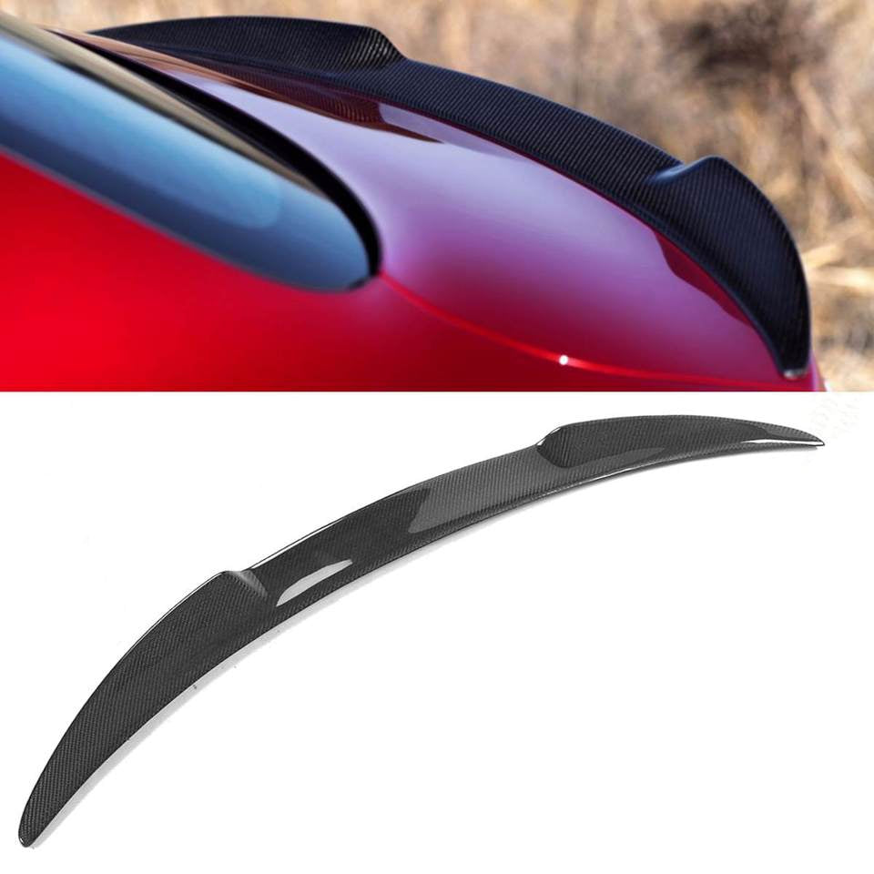 125 - Alfa Romeo Giulia Quadrifoglio Carbon Fibre Rear Boot Spoiler (2017 - 2018 Models) - Diversion Stores Car Parts And Modificaions