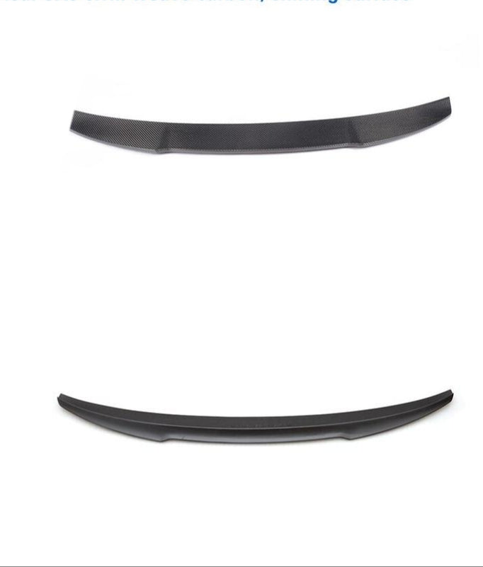 Audi A3/S3/RS3 & Sline Sedan Models Rear Boot Spoiler Lip (2013 - 2016) - Diversion Stores Car Parts And Modificaions