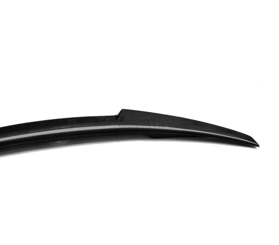 045 - Audi A4 Saloon Carbon Fibre Rear Spoiler Lip - Diversion Stores Car Parts And Modificaions