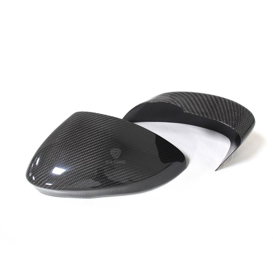 154 - Jaguar F-Type Carbon Fibre Wing Mirror Add On Covers (2013-2017 Models) (Carbon Fibre) - Diversion Stores Car Parts And Modificaions