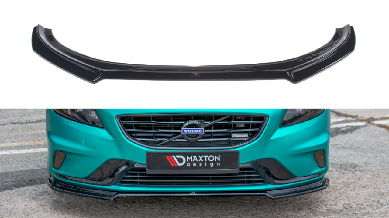 Maxton Design Front Splitter for Volvo V40 R-Design
