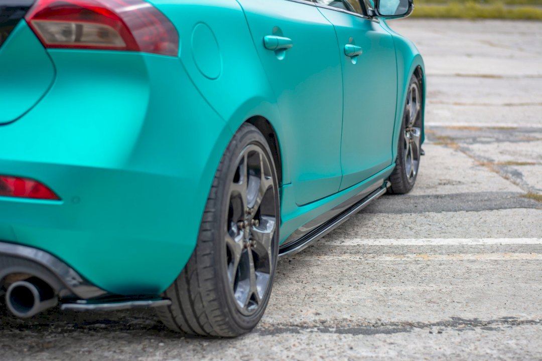 Maxton Design Side Skirts Diffusers for Volvo V40 R-Design