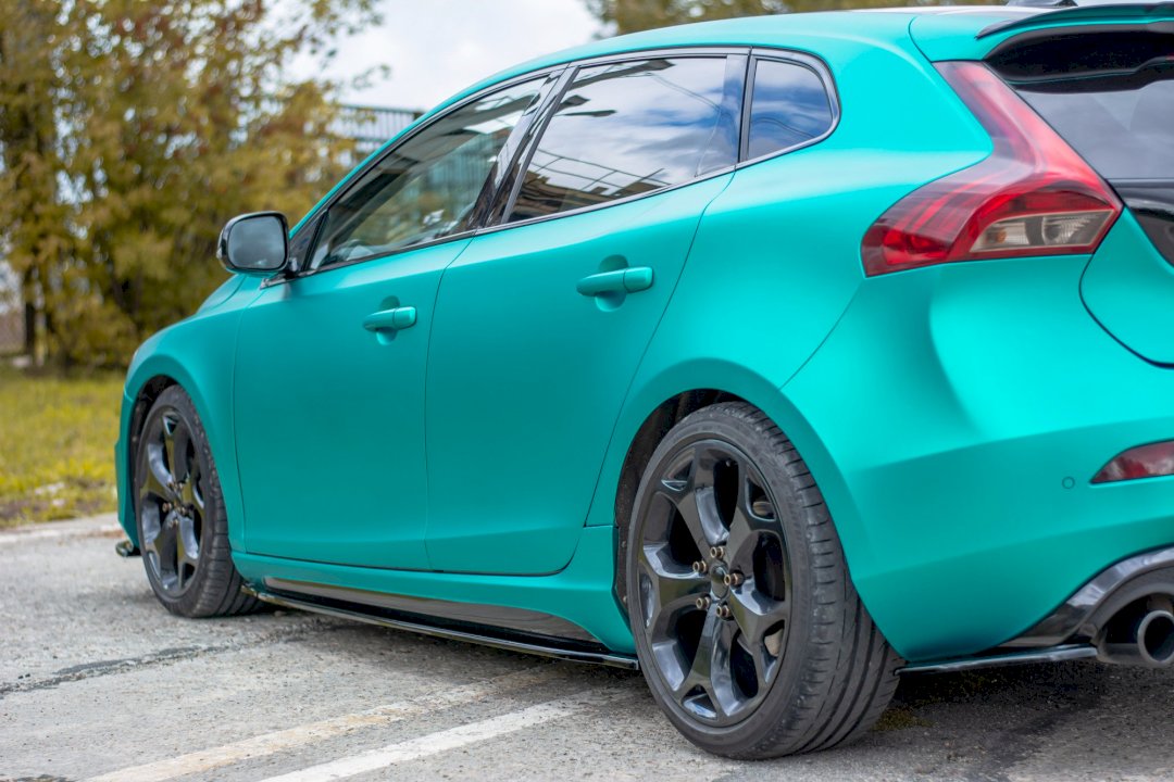 Maxton Design Side Skirts Diffusers for Volvo V40 R-Design