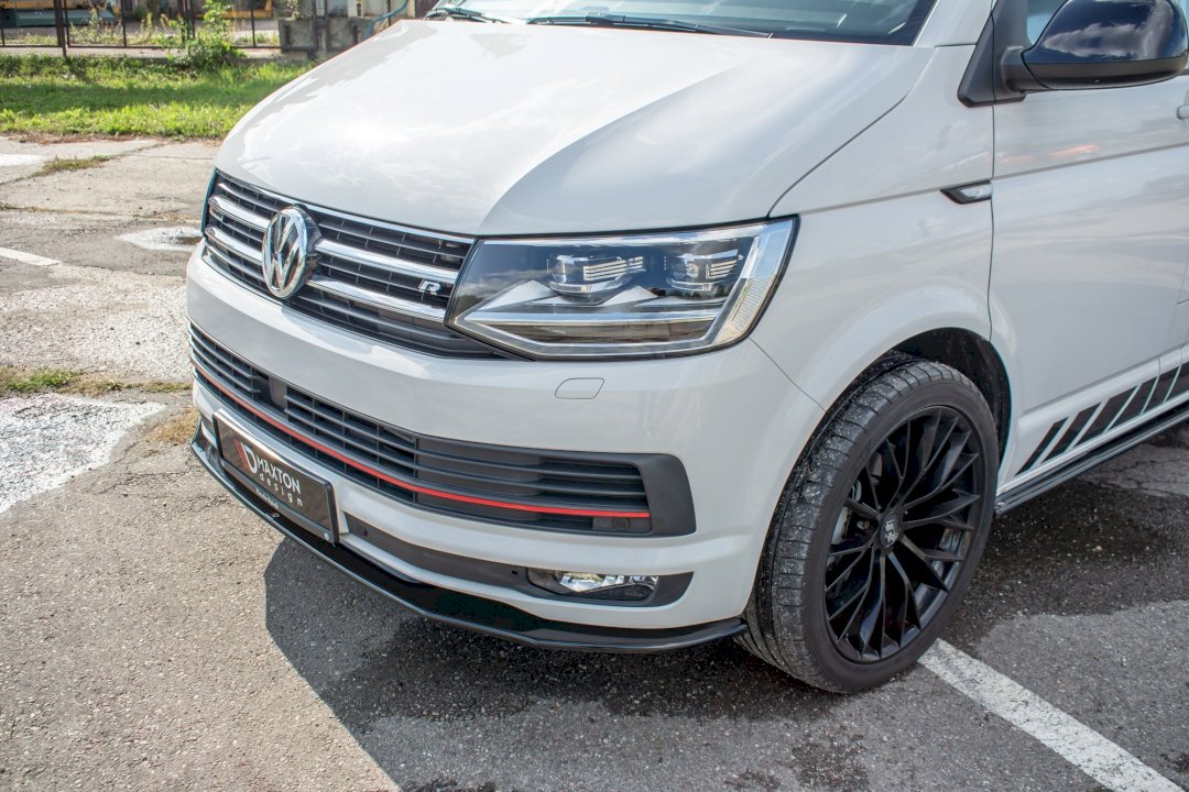Maxton Design Front Splitter for V.2 Volkswagen T6 (2015-19)