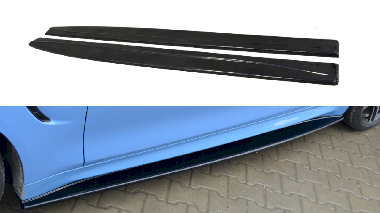 Maxton Design Side Skirts for BMW M4 F82 M-Performance (2014-2020)