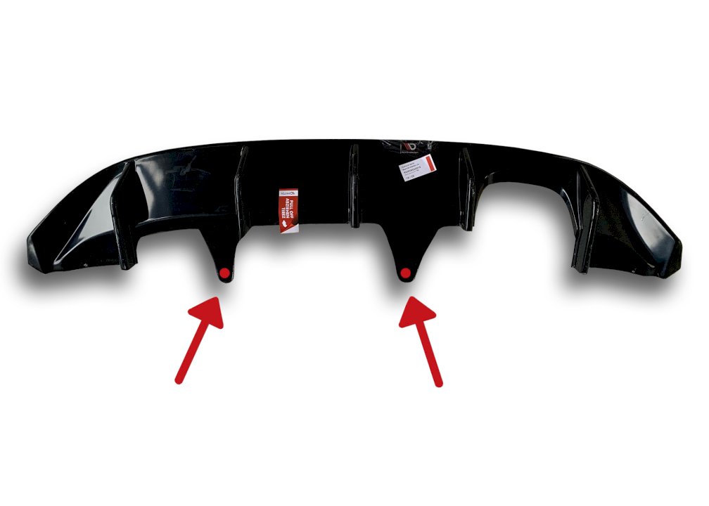 Maxton Design Rear Diffuser for Ford Fiesta MK8 ST (2018+)