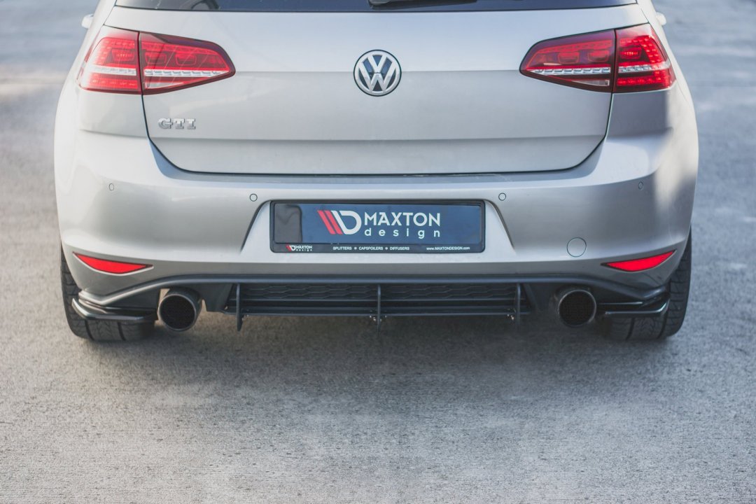 Maxton Design Rear Side Splitters/Spats V.2 For Volkswagen Golf MK7 GTI (2013-2016)