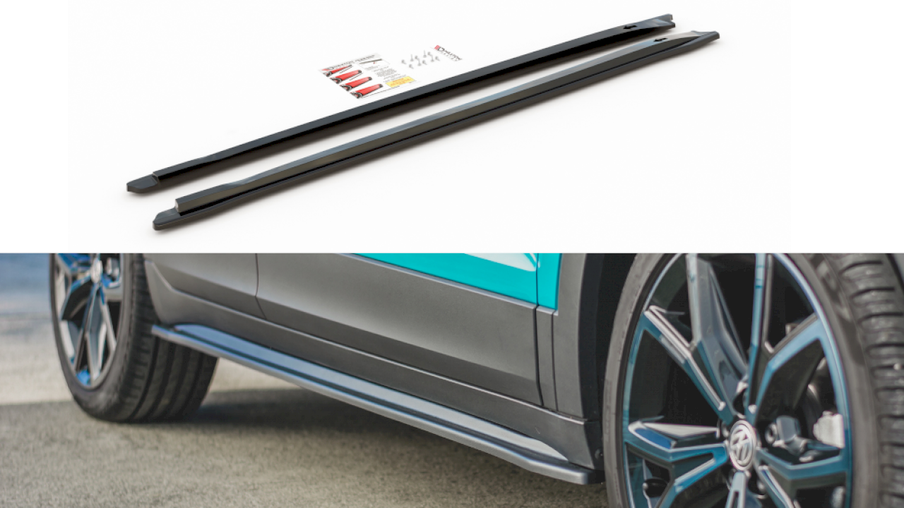 Maxton Design SIDE SKIRTS DIFFUSERS VW T CROSS (2018-)
