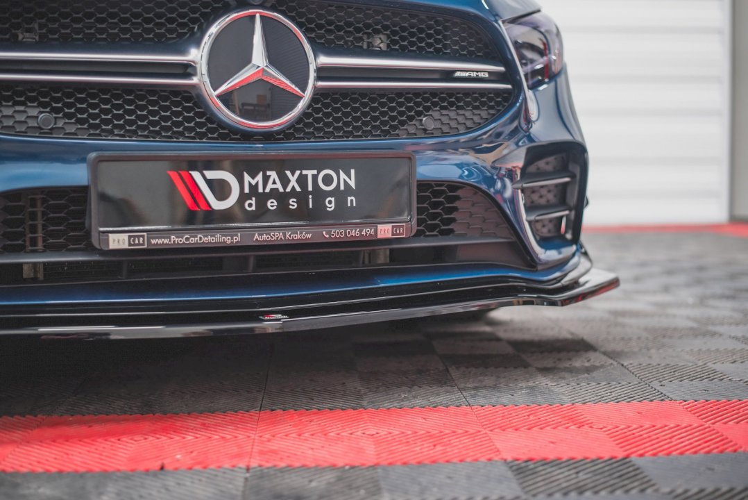 Maxton Design Front Splitter V.1 for Mercedes A35 AMG W177 (2018+)