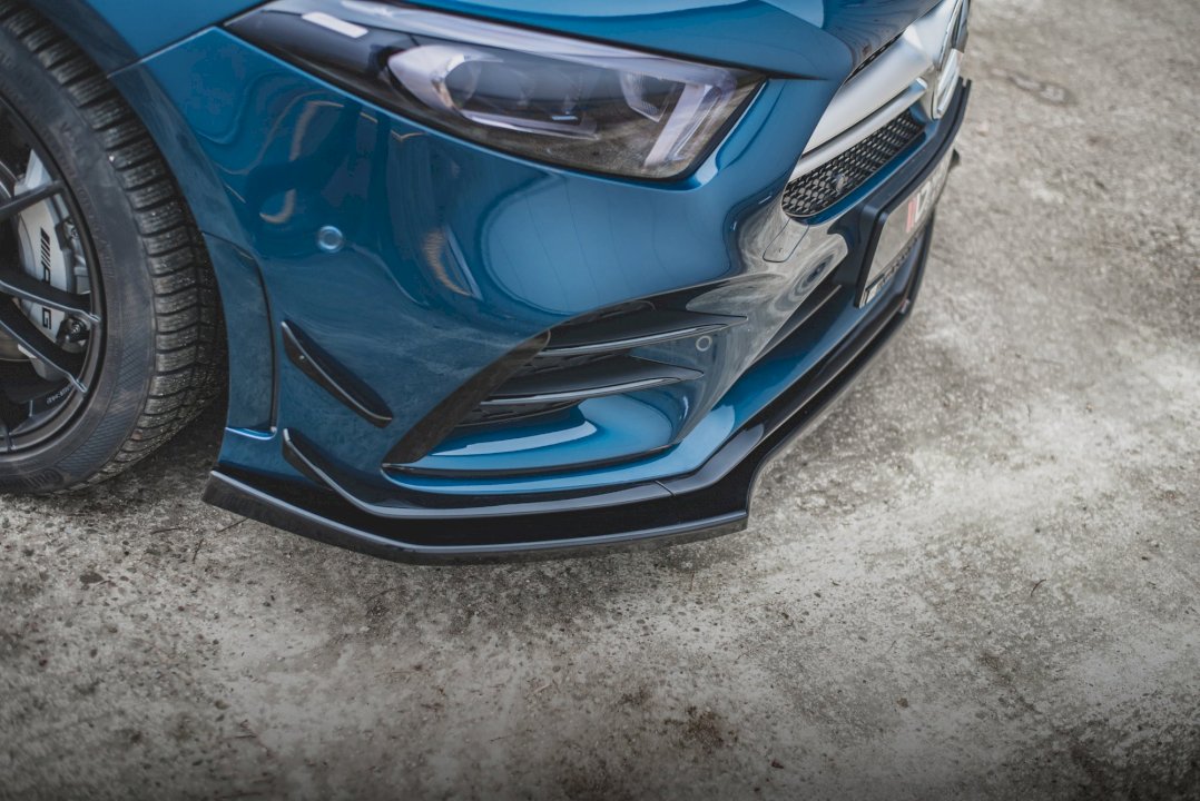 Maxton Design Front Splitter V.2 for Mercedes A35 AMG W177 (2018+)