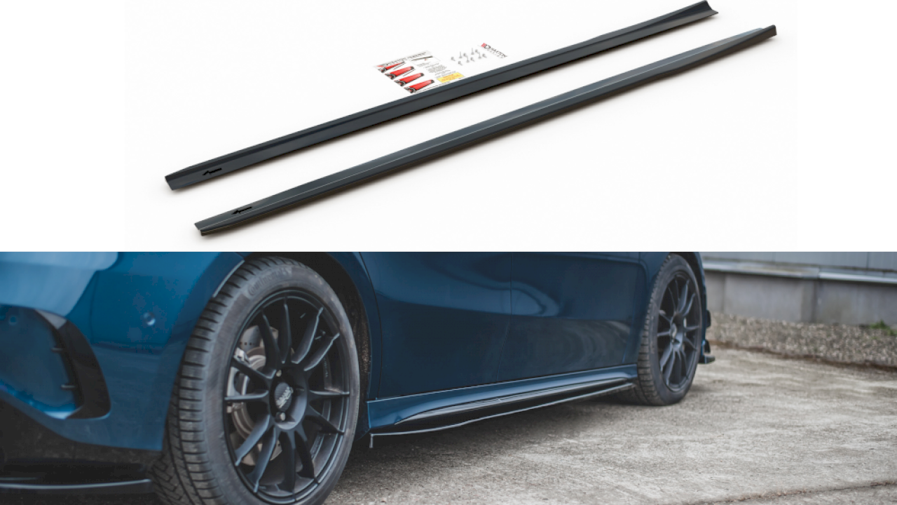 Maxton Design Side Skirts for Mercedes A35 AMG W177 (2018+)