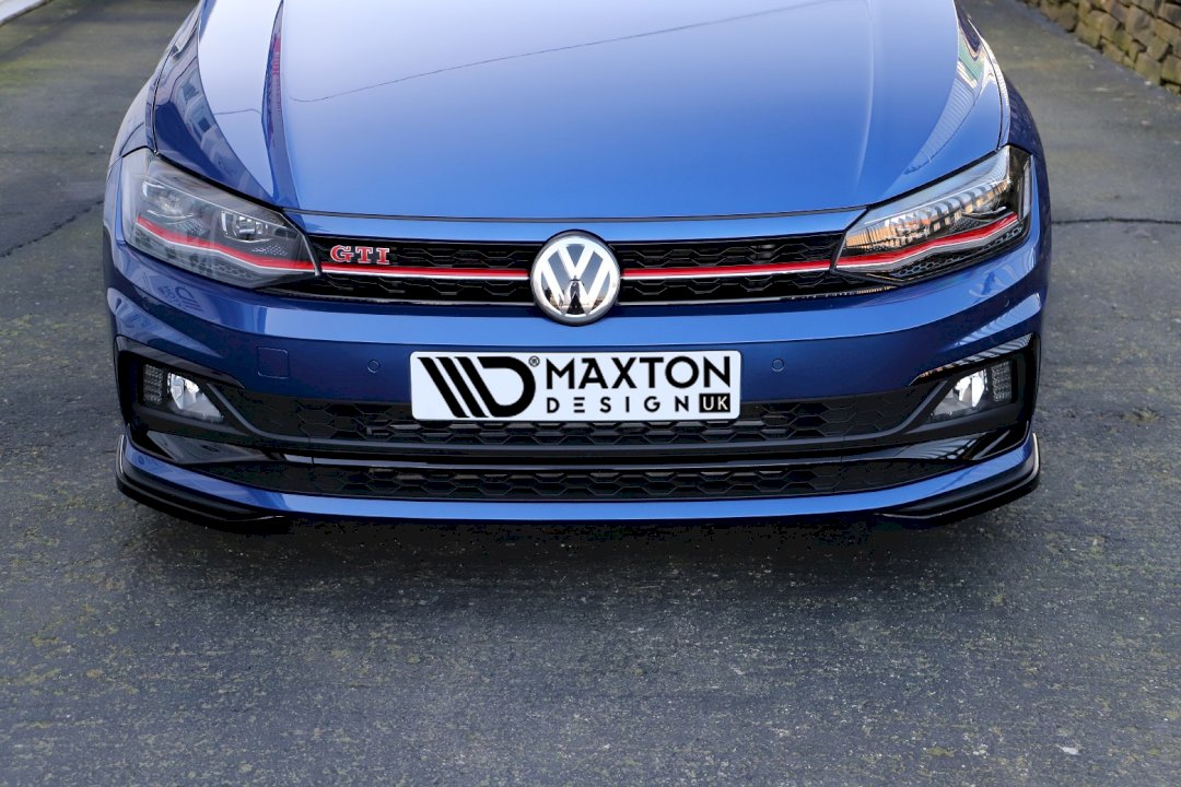 Maxtondesign Diffusor V.2 für Volkswagen Polo MK6 GTI schwarz
