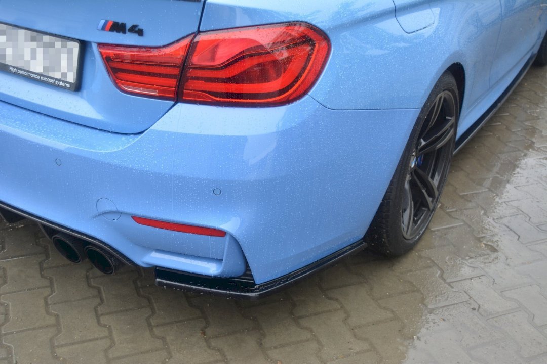 Maxton Design Rear Side Splitters/Spats For BMW M4 F82 M-Performance (2014-2020)