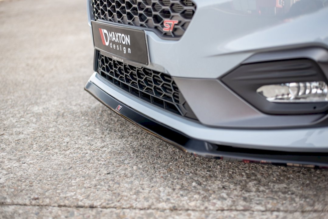 Maxton Design Front Splitter V.2 for Ford Fiesta MK8 ST (2018+)