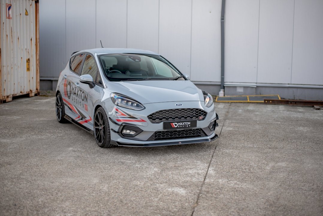 Maxton Design Front Splitter V.2 for Ford Fiesta MK8 ST (2018+)