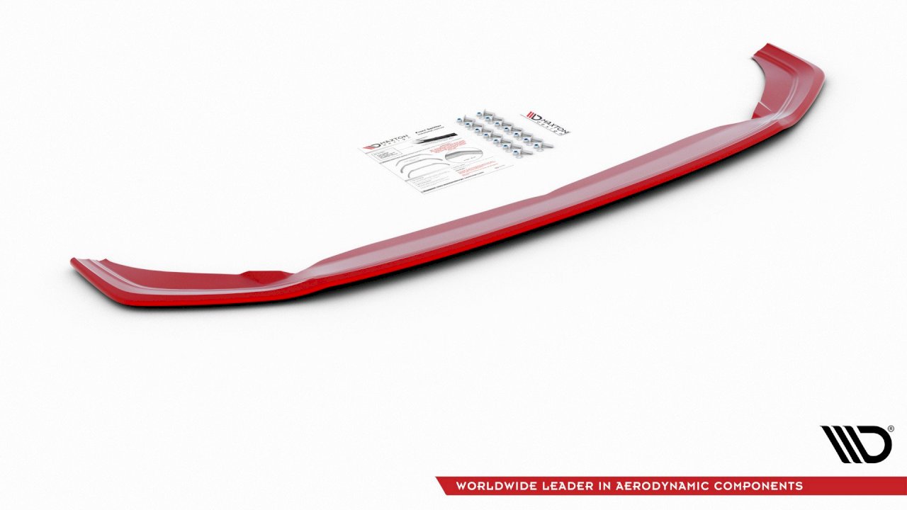 Maxton Design Front Splitter V.2 for Volkswagen Polo MK6 AW GTI (2017-2021)