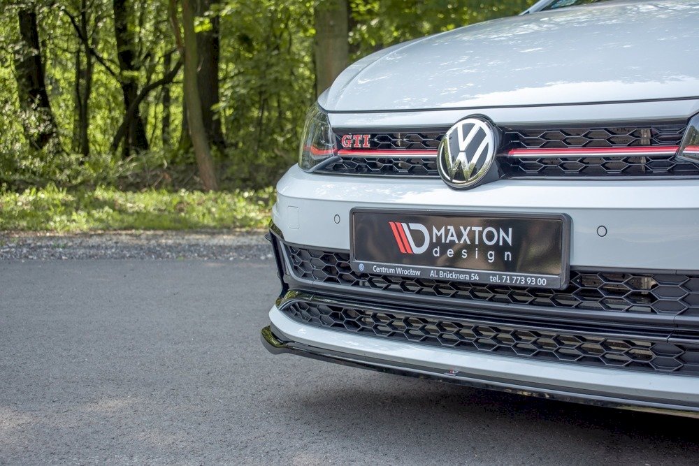 Maxton Design Front Splitter V.2 for Volkswagen Polo MK6 AW GTI (2017-2021)