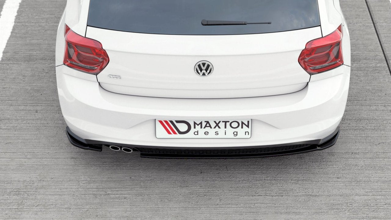 Maxton Design REAR SIDE SPLITTERS V.2 VW POLO MK6 GTI
