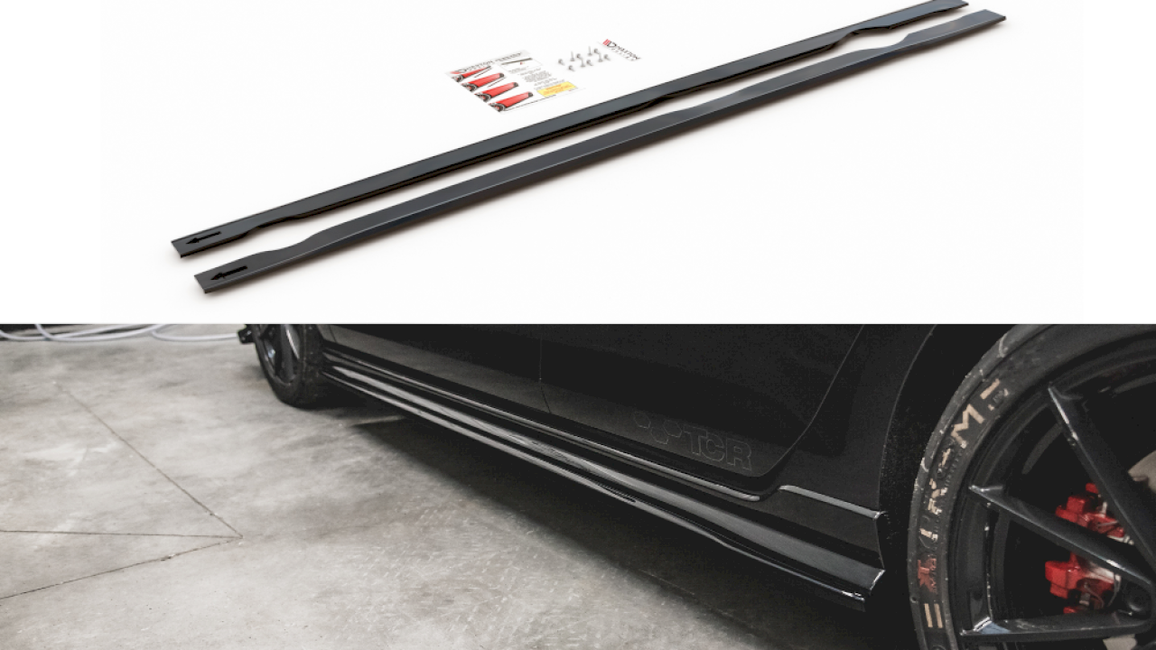 Maxton Design Side Skirts for Volkswagen Golf MK7.5 GTI TCR (2019)
