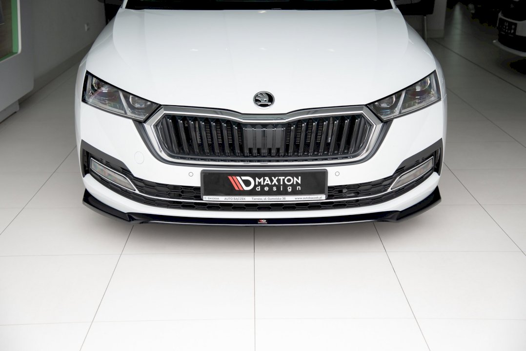 Maxton Design Front Splitter V.2 for Skoda Octavia MK4 (2019+)
