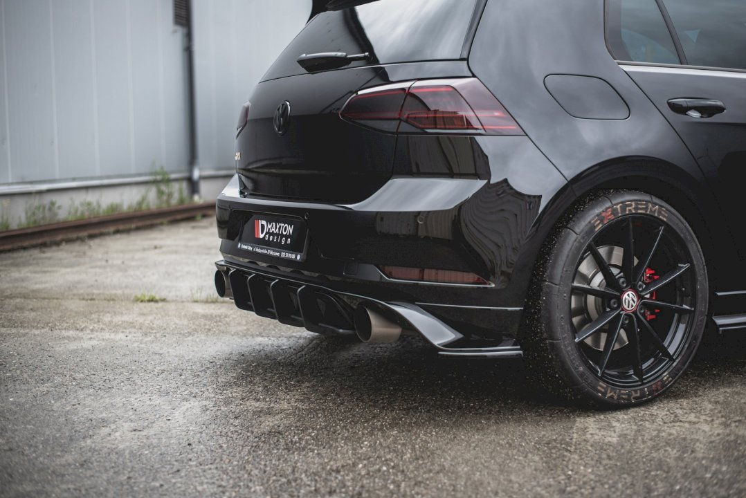 Maxton Design Racing Rear Diffuser For Volkswagen Golf MK7.5 GTI TCR (2019)