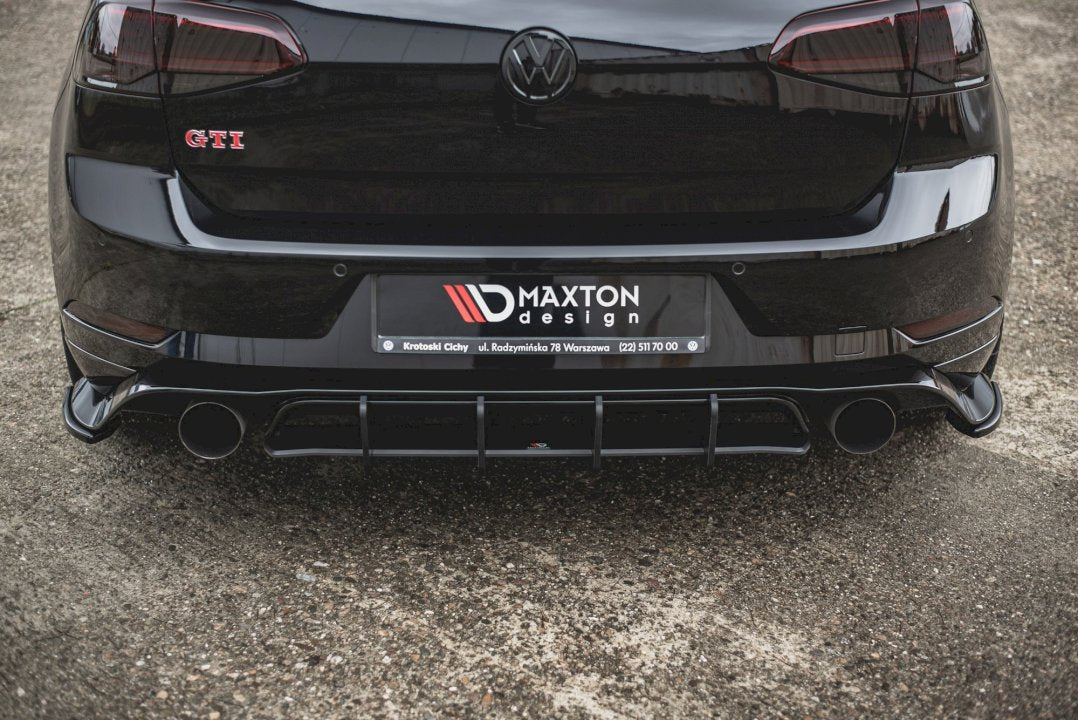Maxton Design Racing Rear Diffuser For Volkswagen Golf MK7.5 GTI TCR (2019)