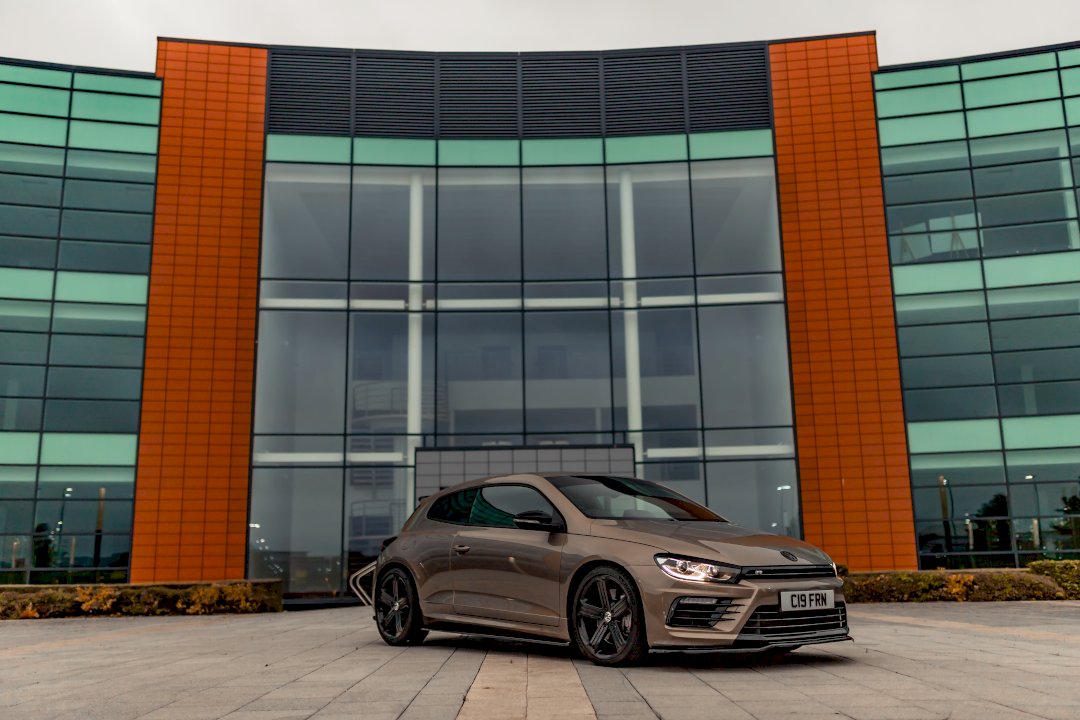 Maxton Design Front Splitter V.2 for Volkswagen Scirocco R MK3.5 (Facelift / 2014-2017)