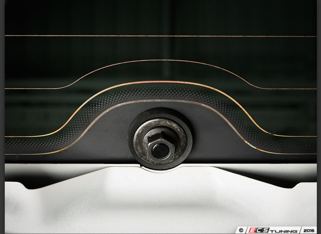 ECS Tuning Billet Aluminium Rear Wiper Delete Plug VAG range