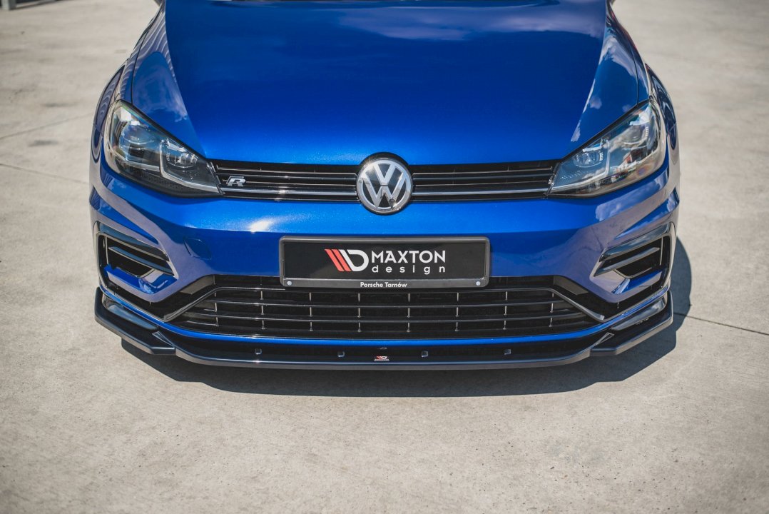 Maxton Design Front Splitter V.9 for Volkswagen Golf MK7.5 R (2017-2019)