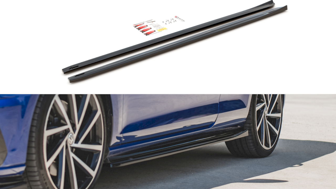 Maxton Design Side Skirts V.4 For Volkswagen Golf MK7.5 R (2017-2019)